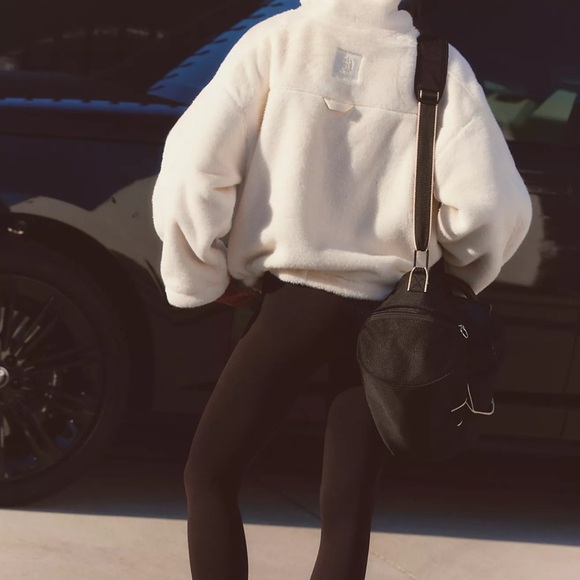 Free People Cream Teddy Jacket - Picture 2 of 9